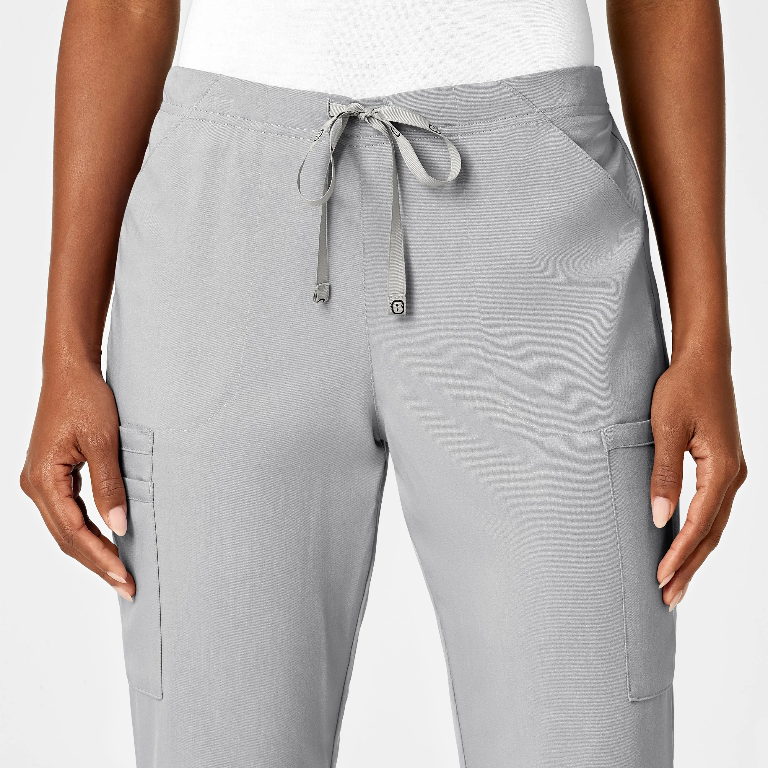 PRO Women's Moderate Flare Leg Scrub Pant - Grey