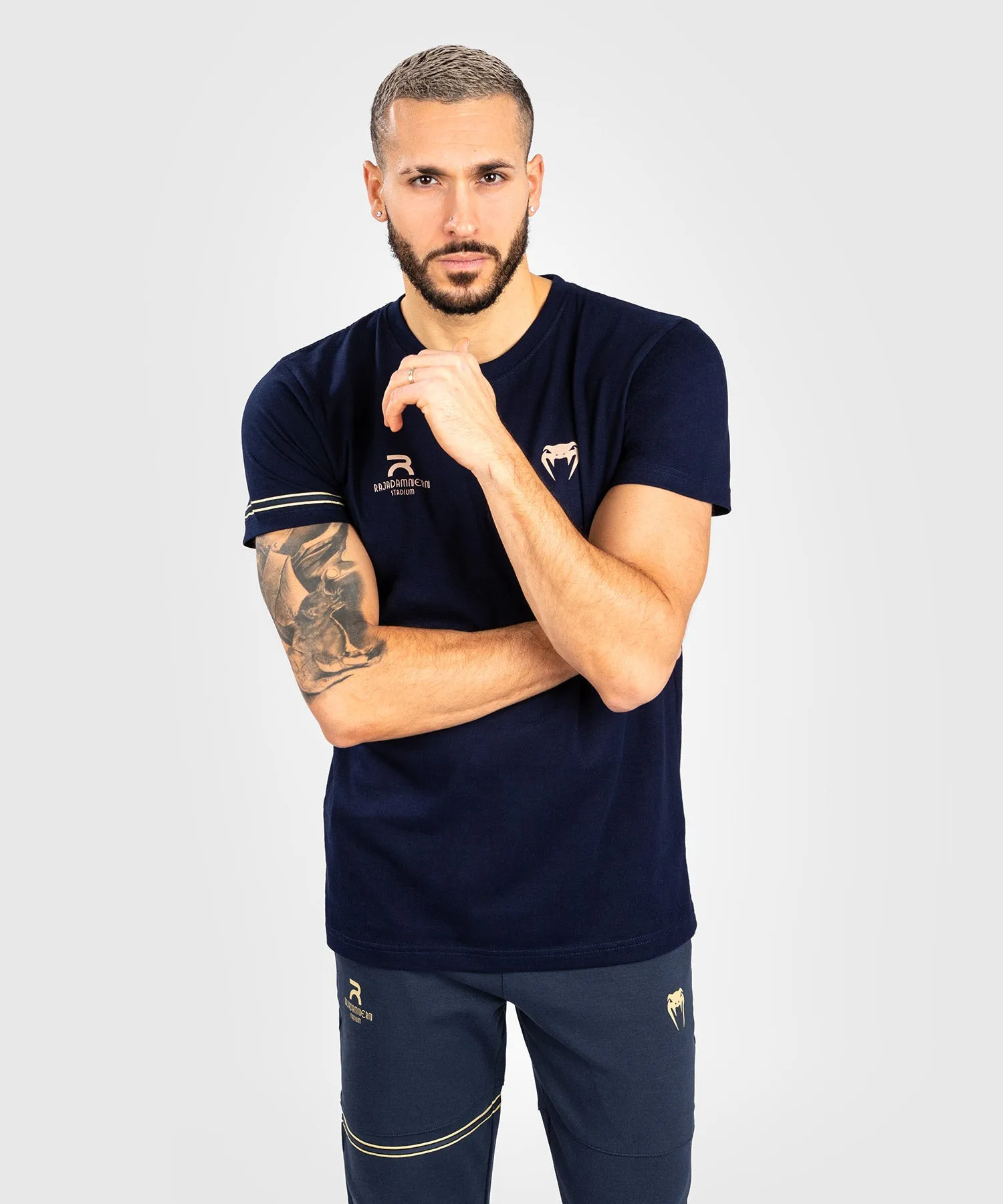 RAJADAMNERN x VENUM T-Shirt - Navy Blue