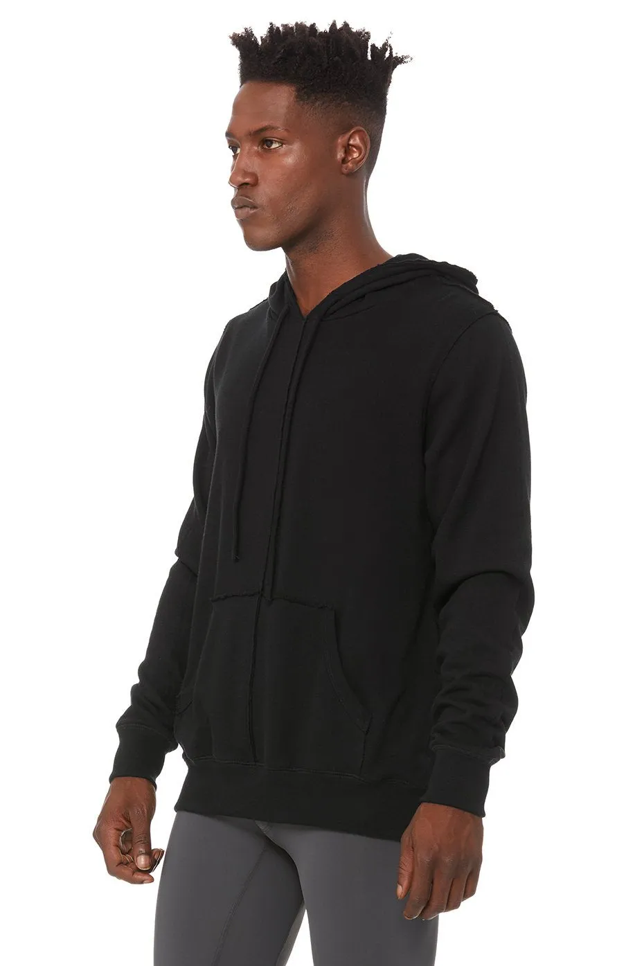 Raw Hoodie - Black