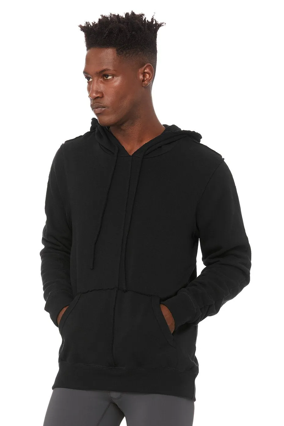 Raw Hoodie - Black