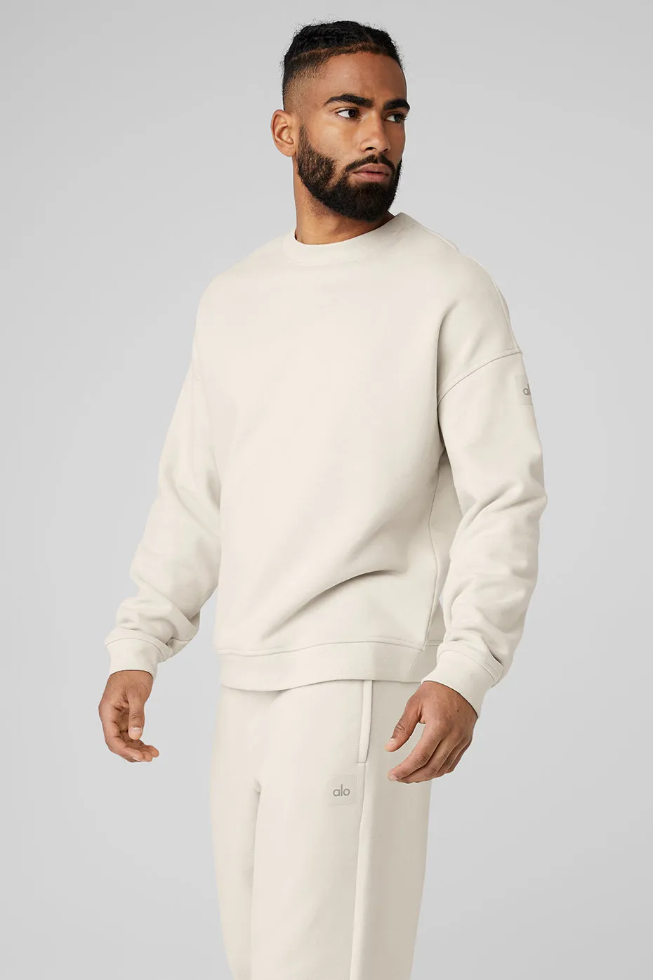 Renown Crew Neck Pullover - Bone