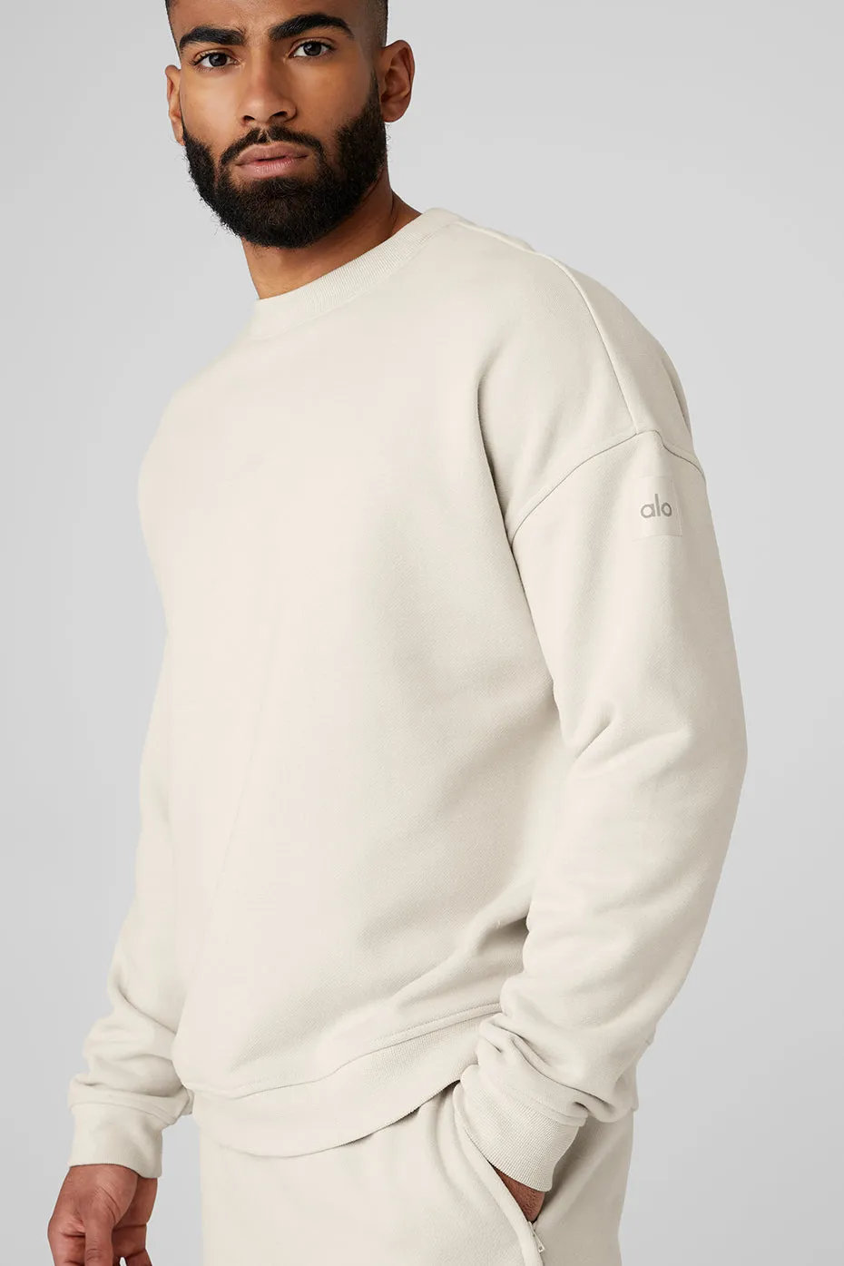 Renown Crew Neck Pullover - Bone