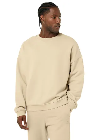 Renown Crew Neck Pullover - Sand Dune