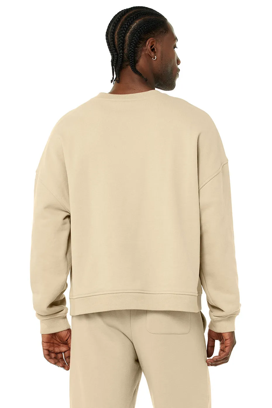 Renown Crew Neck Pullover - Sand Dune