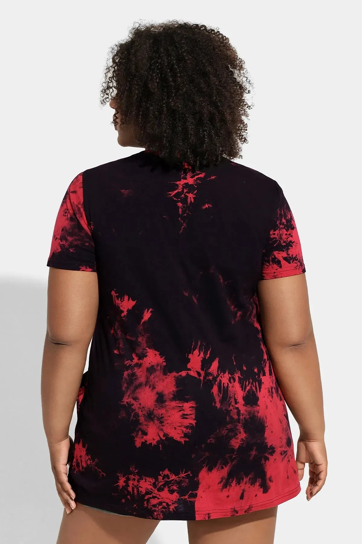 Ritera Supersoft Tie Dye Tunic T-Shirt with Pockets