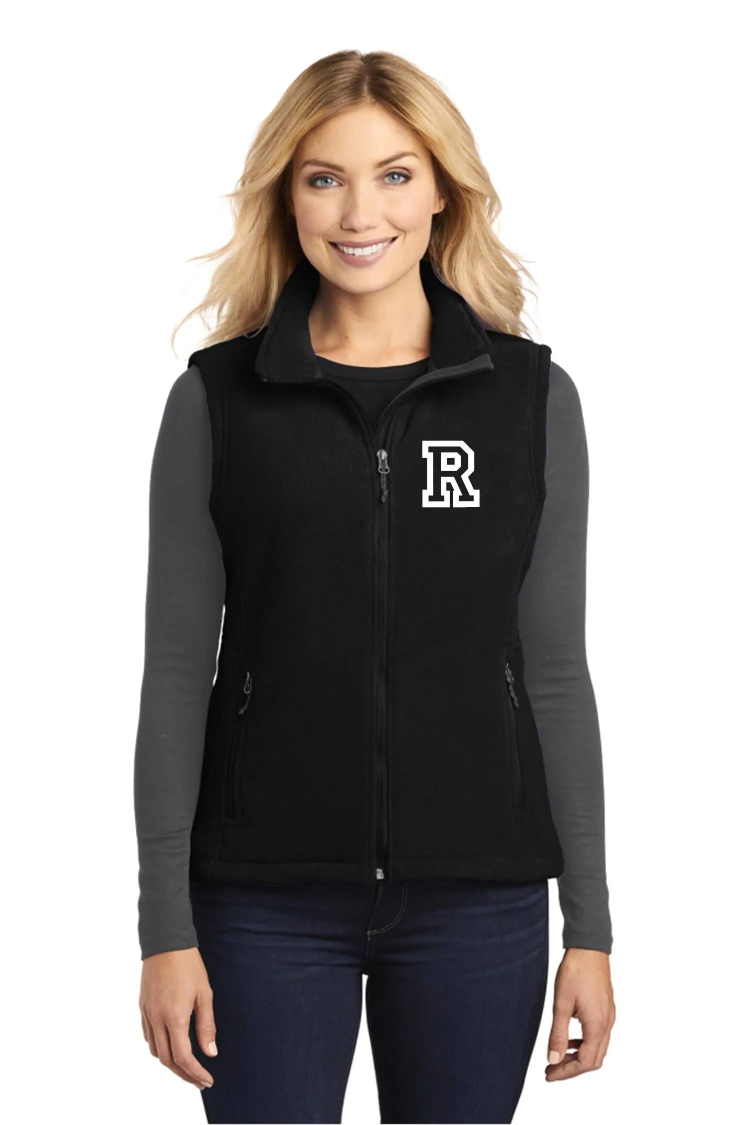 Roberts Ladies Value Fleece Vest. L219