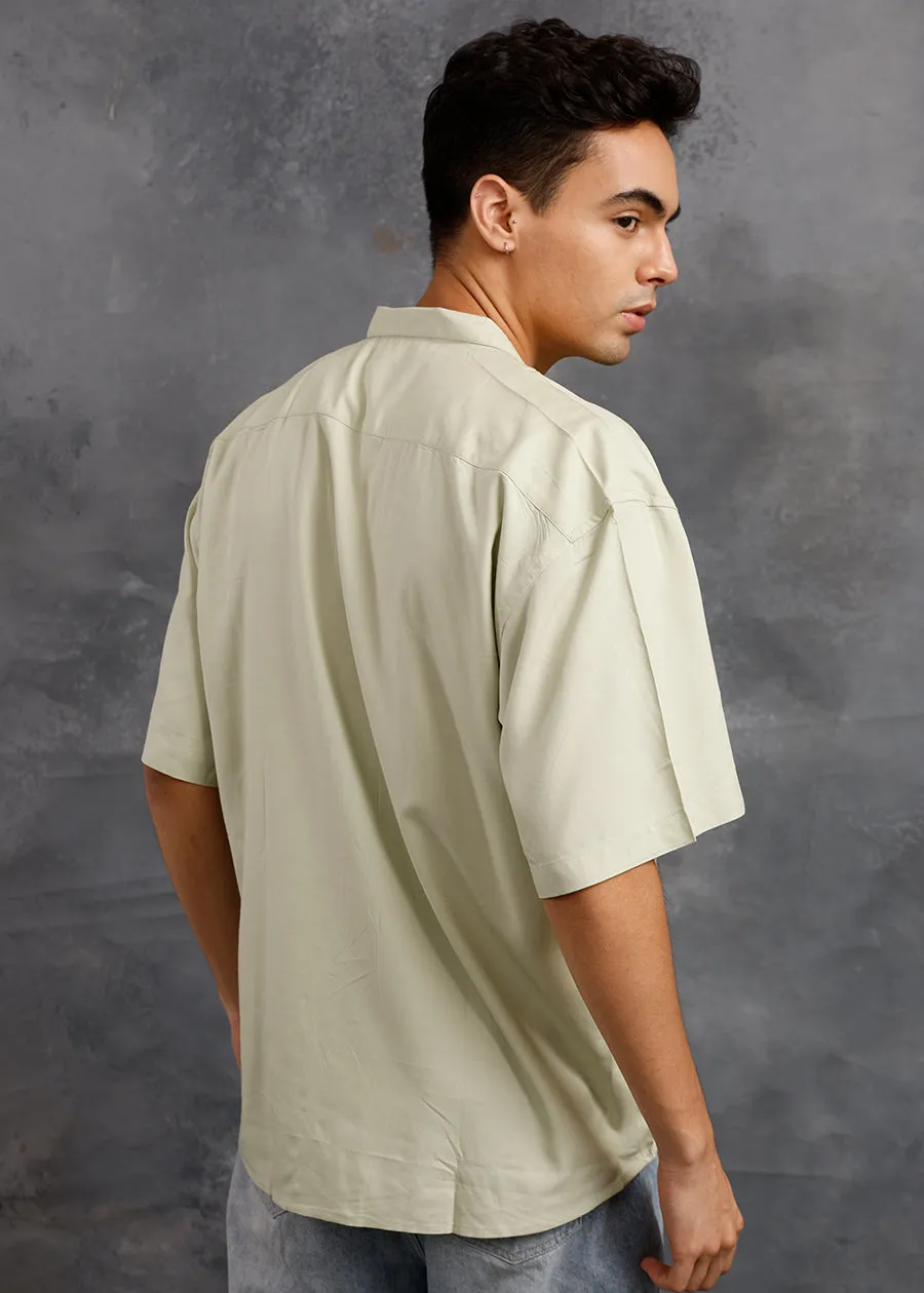 Ruler Of Sky Mens Fluidic Oversized Shirt