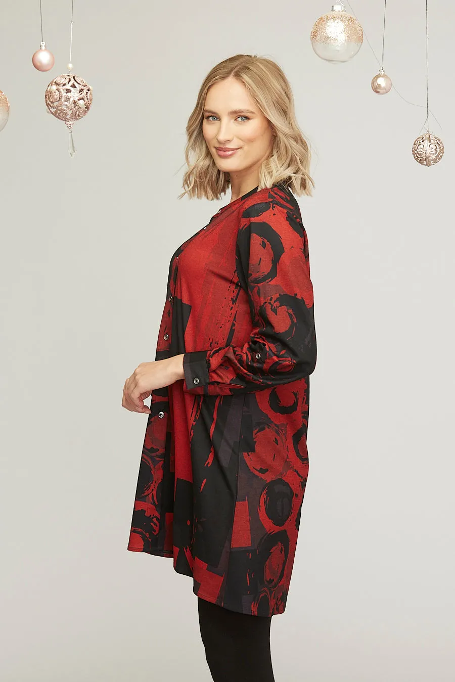 Saloos Subtle Sheen Shirt Tunic