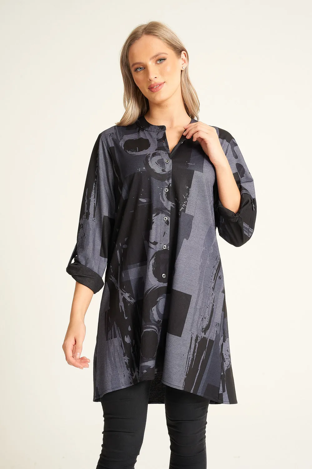 Saloos Subtle Sheen Shirt Tunic