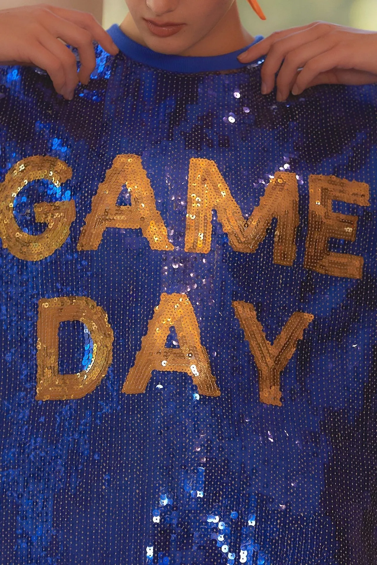 Sequin Game Day Dress