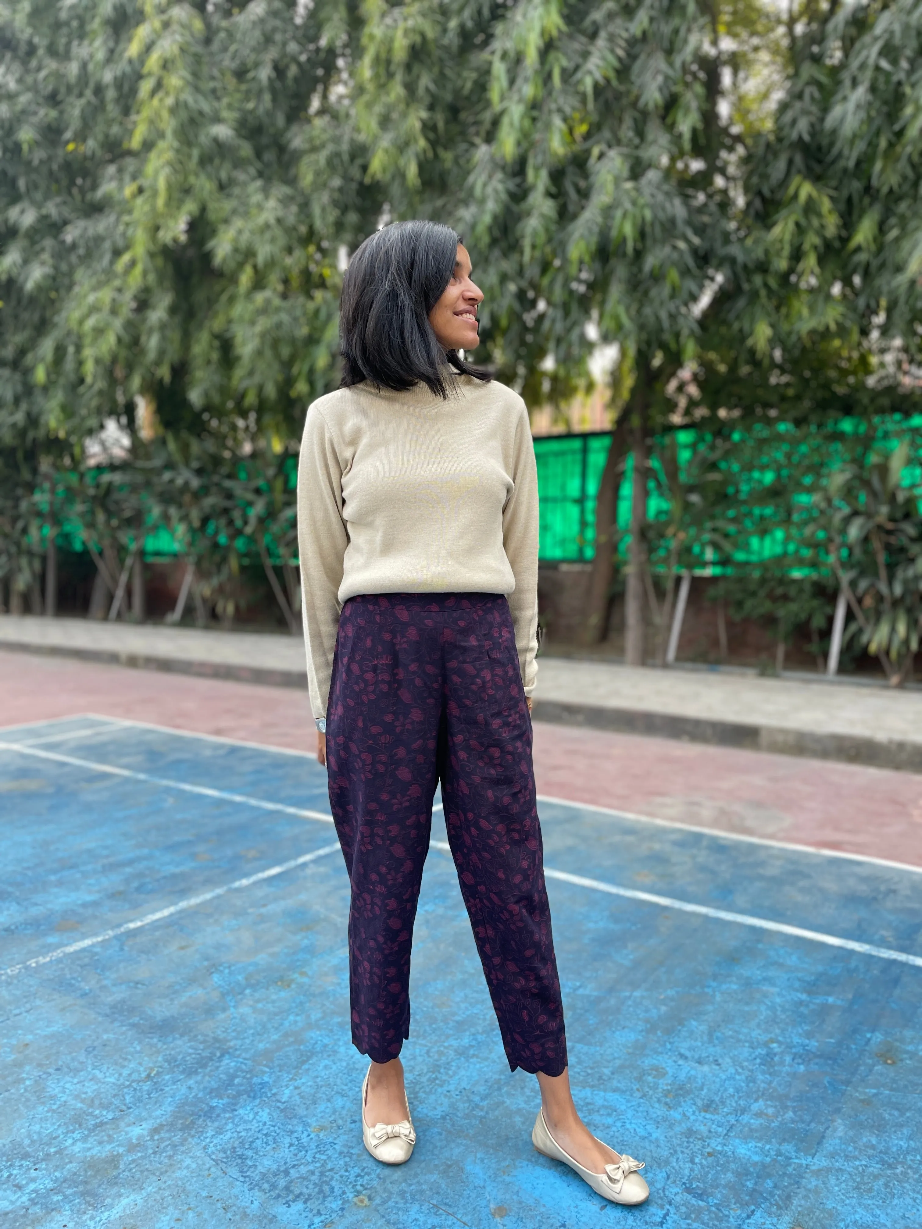 Shelly Scallop Pants