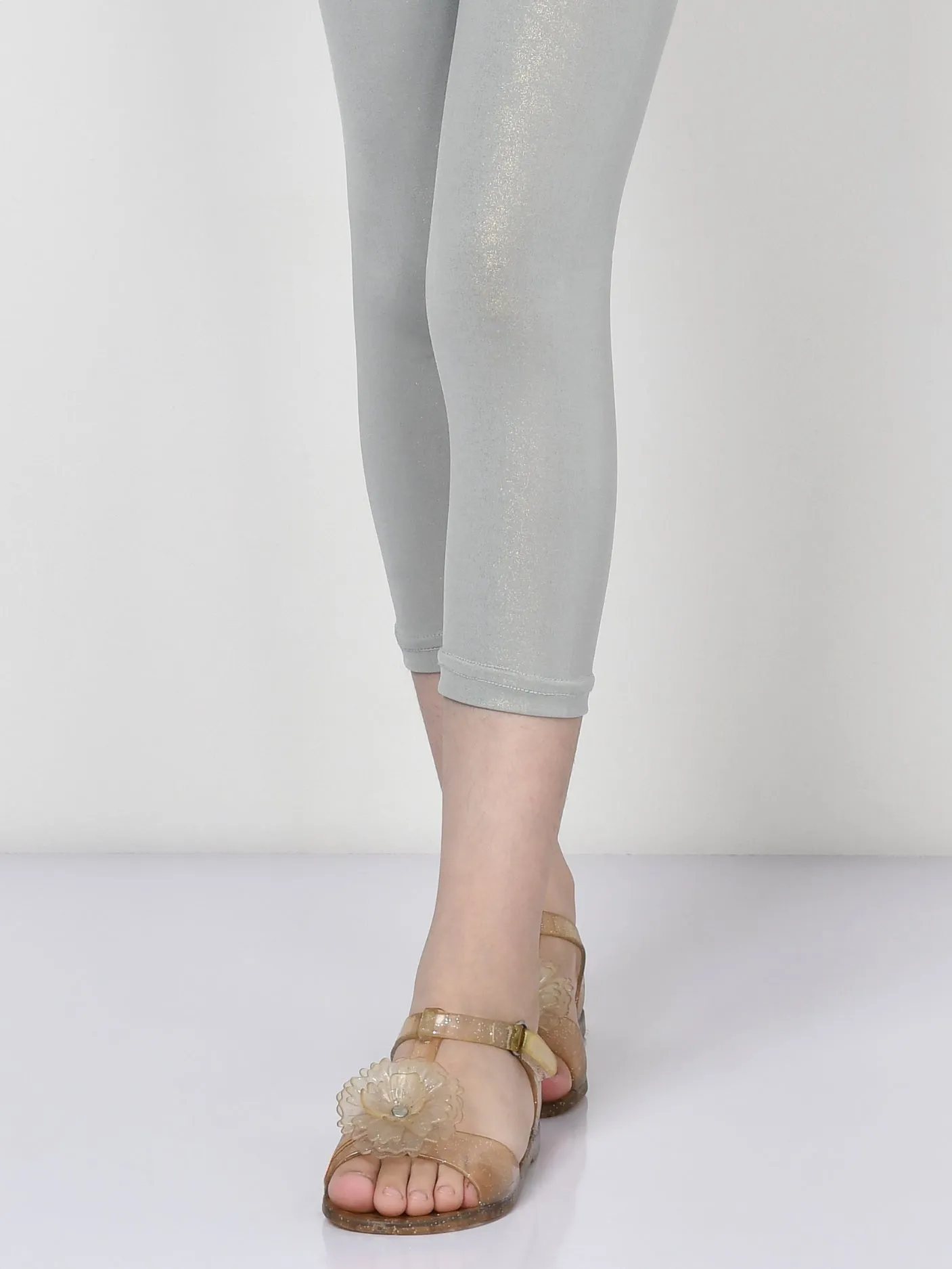 Shimmer Tights - Grey