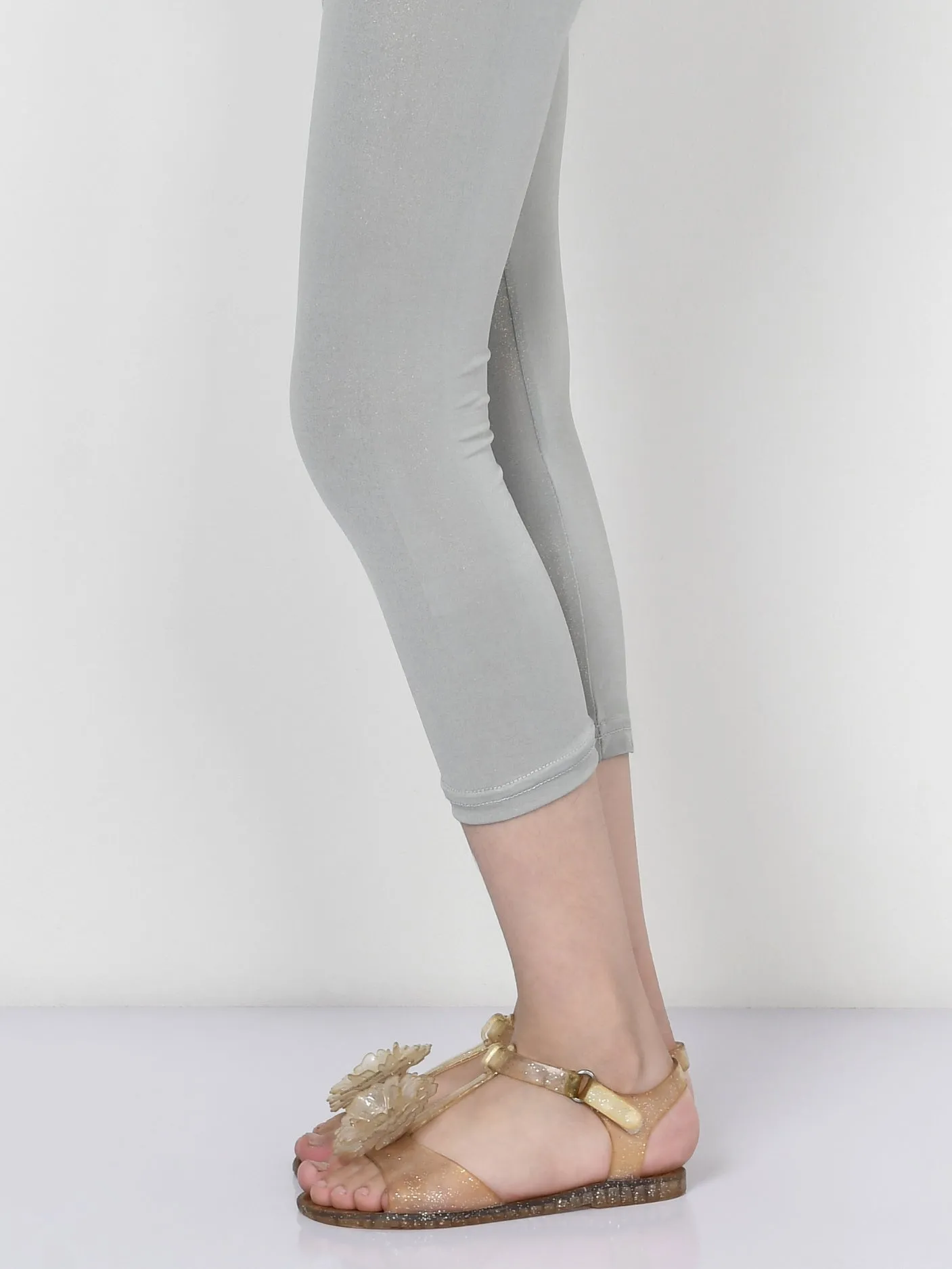 Shimmer Tights - Grey