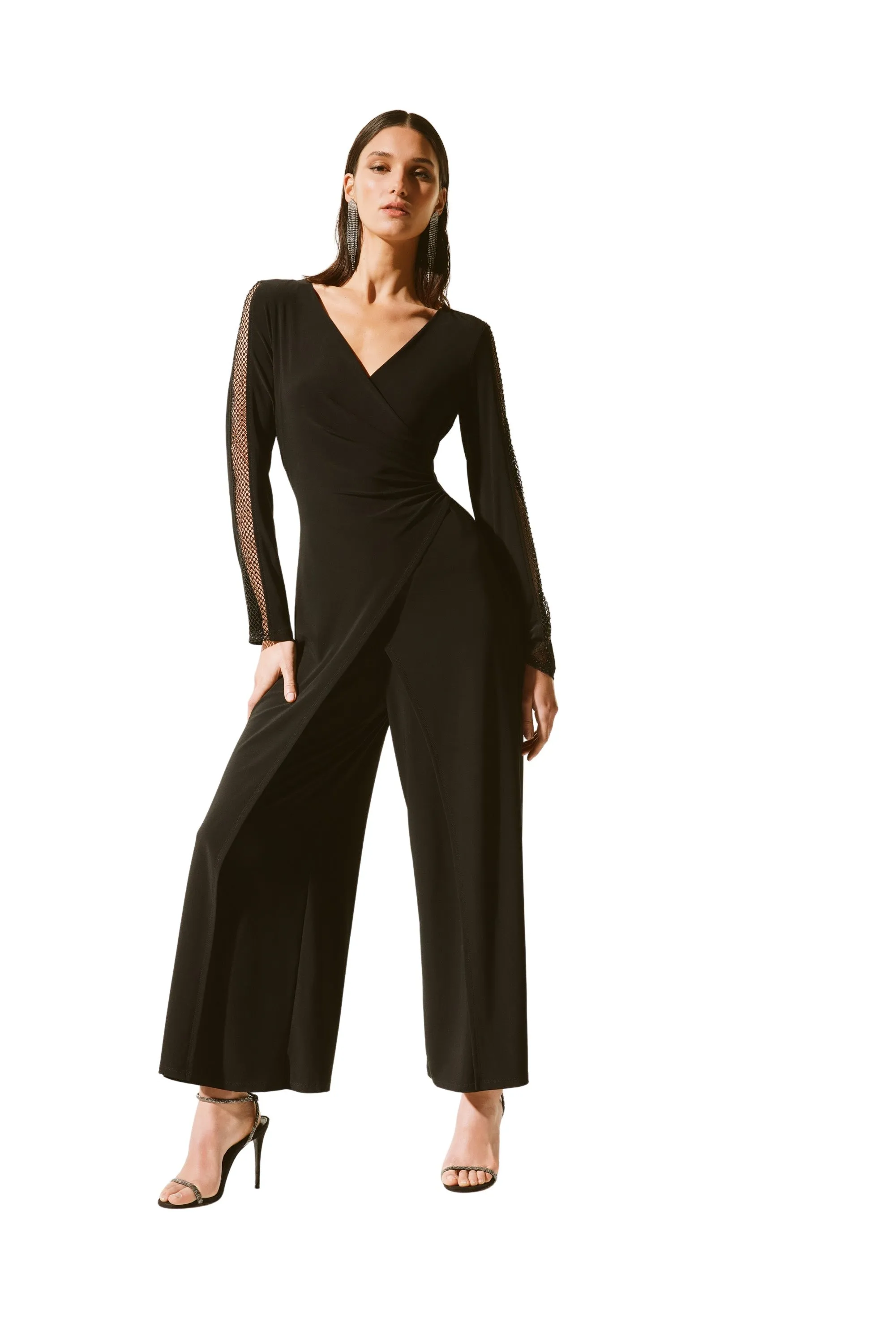 Silky Knit Culotte Jumpsuit