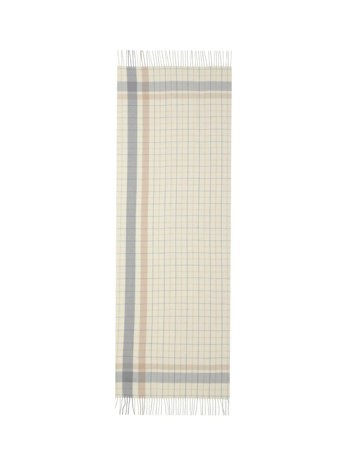 Simple Check Plaid Scarf