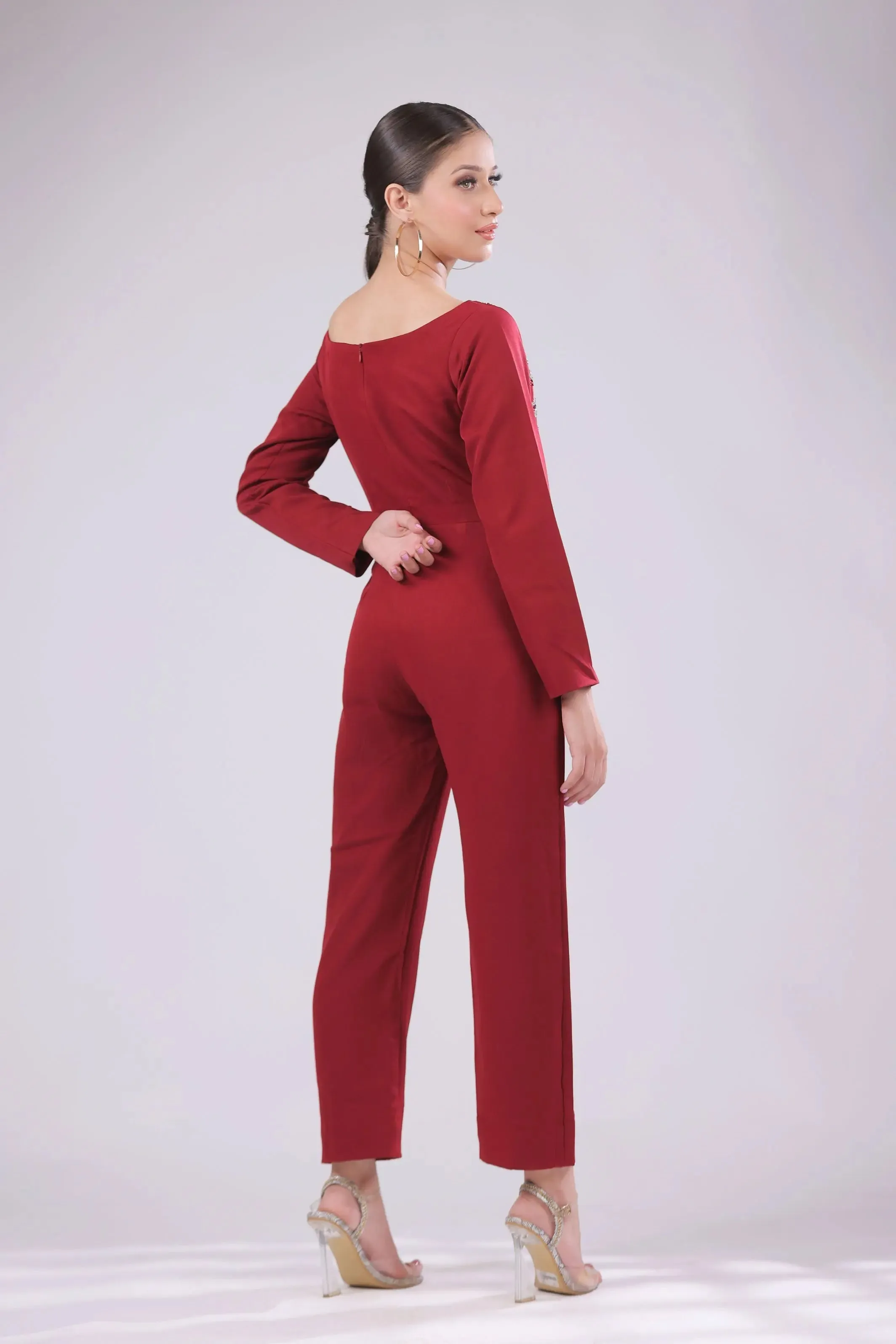 Smart Embroidered Jumpsuit