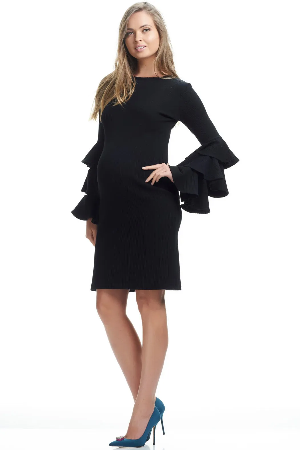 SOON Mei Hau Bella Sleeve Maternity Dress