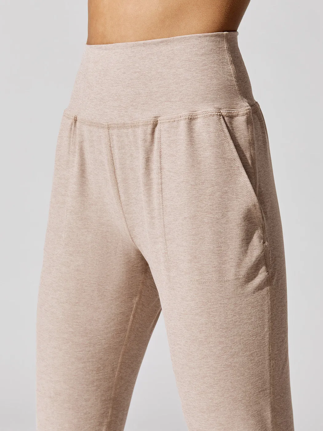 Spacedye Midi Jogger - Chai