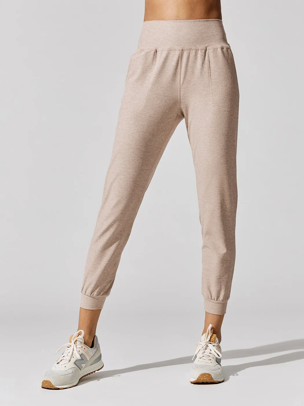 Spacedye Midi Jogger - Chai