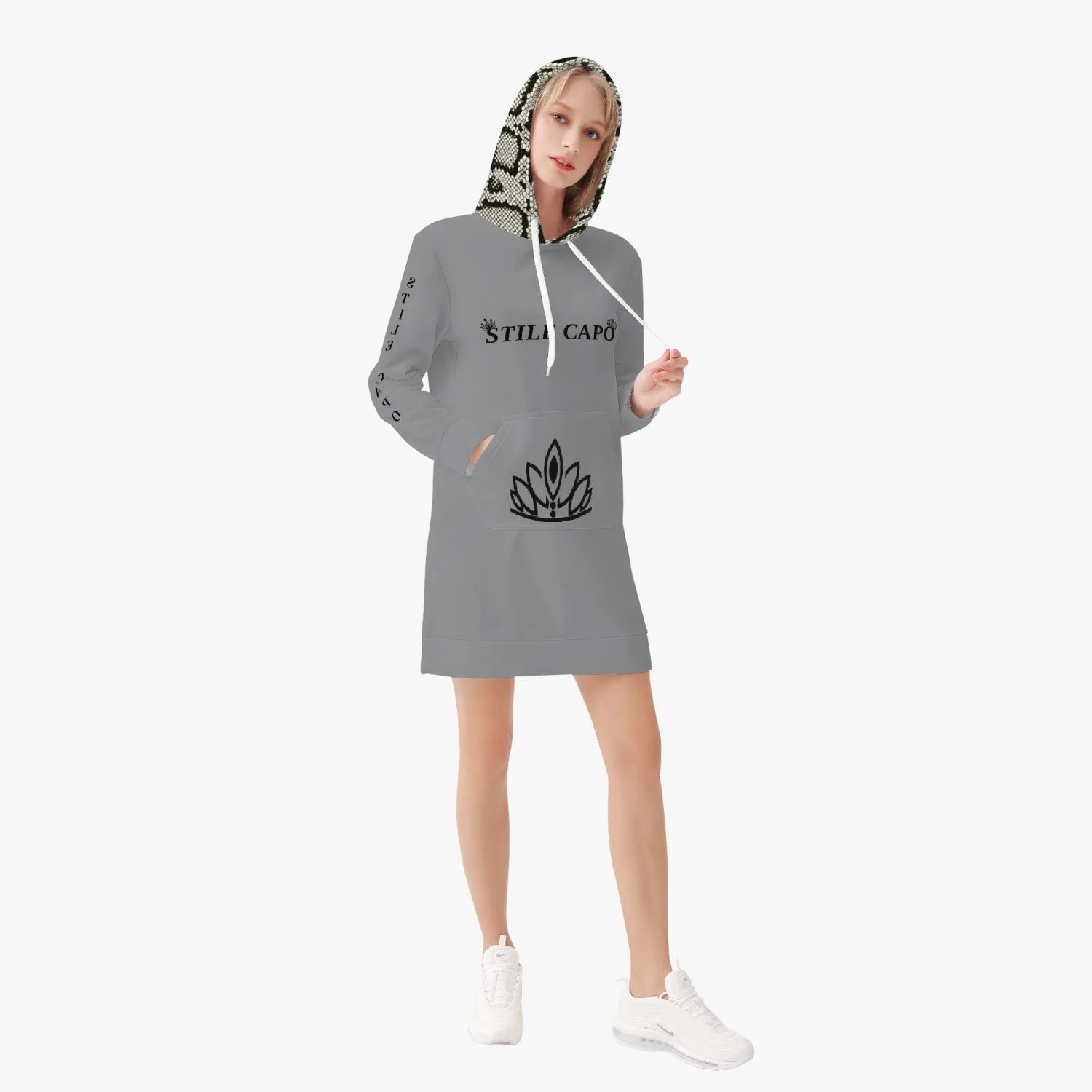 STILE CAPO QUEENS  Hoodie Dress