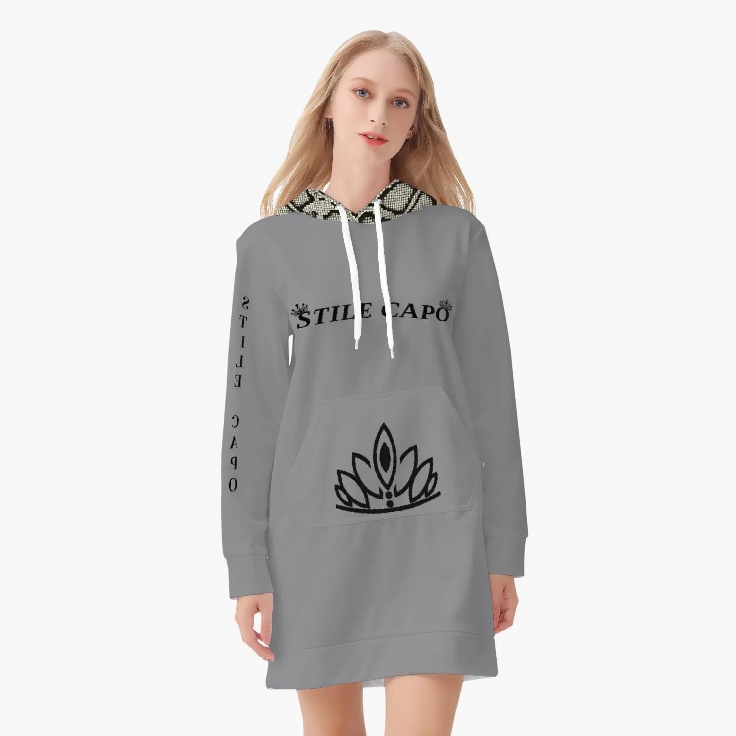 STILE CAPO QUEENS  Hoodie Dress