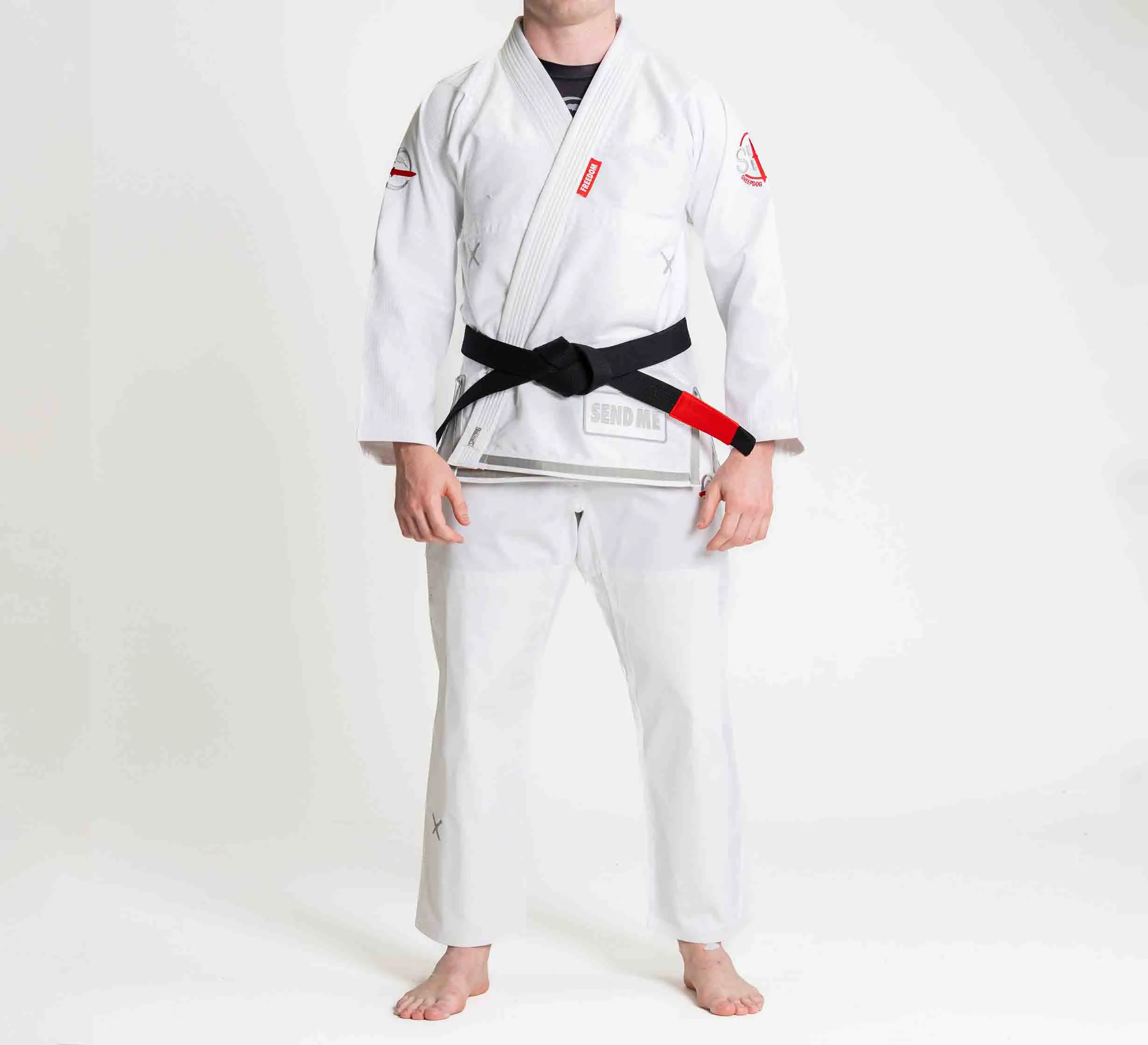 Suparaito BJJ Gi Sheepdog Response Edition White