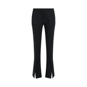 Tech Drill Basic Slim Fit Pant in Black