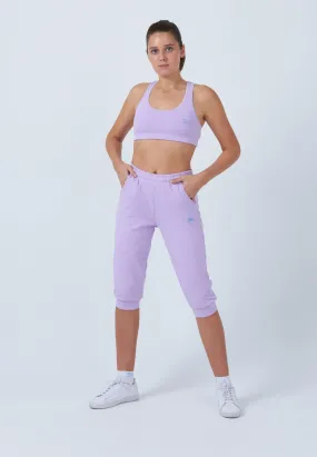 Tennis Capri Pants with pockets, lilac