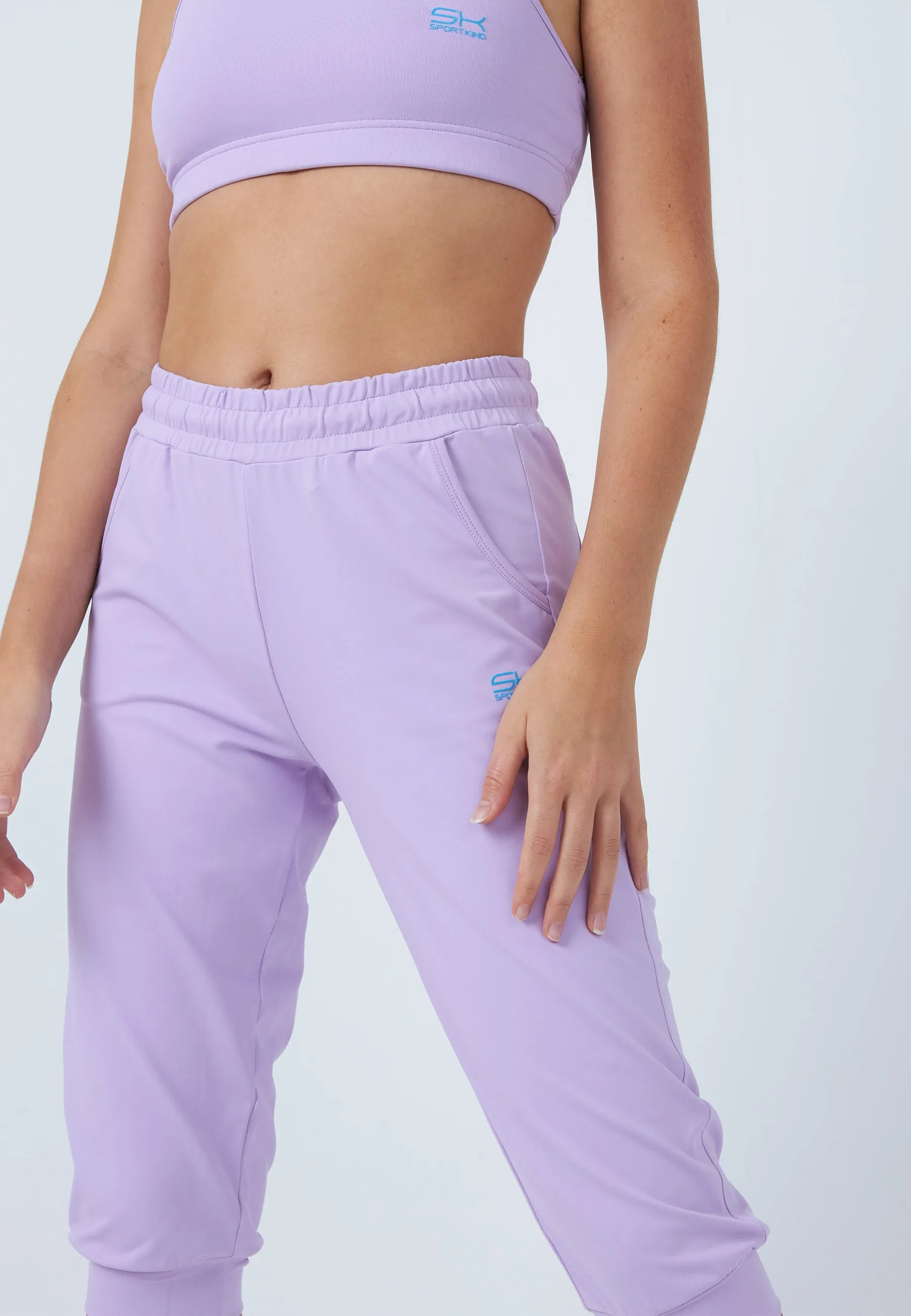 Tennis Capri Pants with pockets, lilac