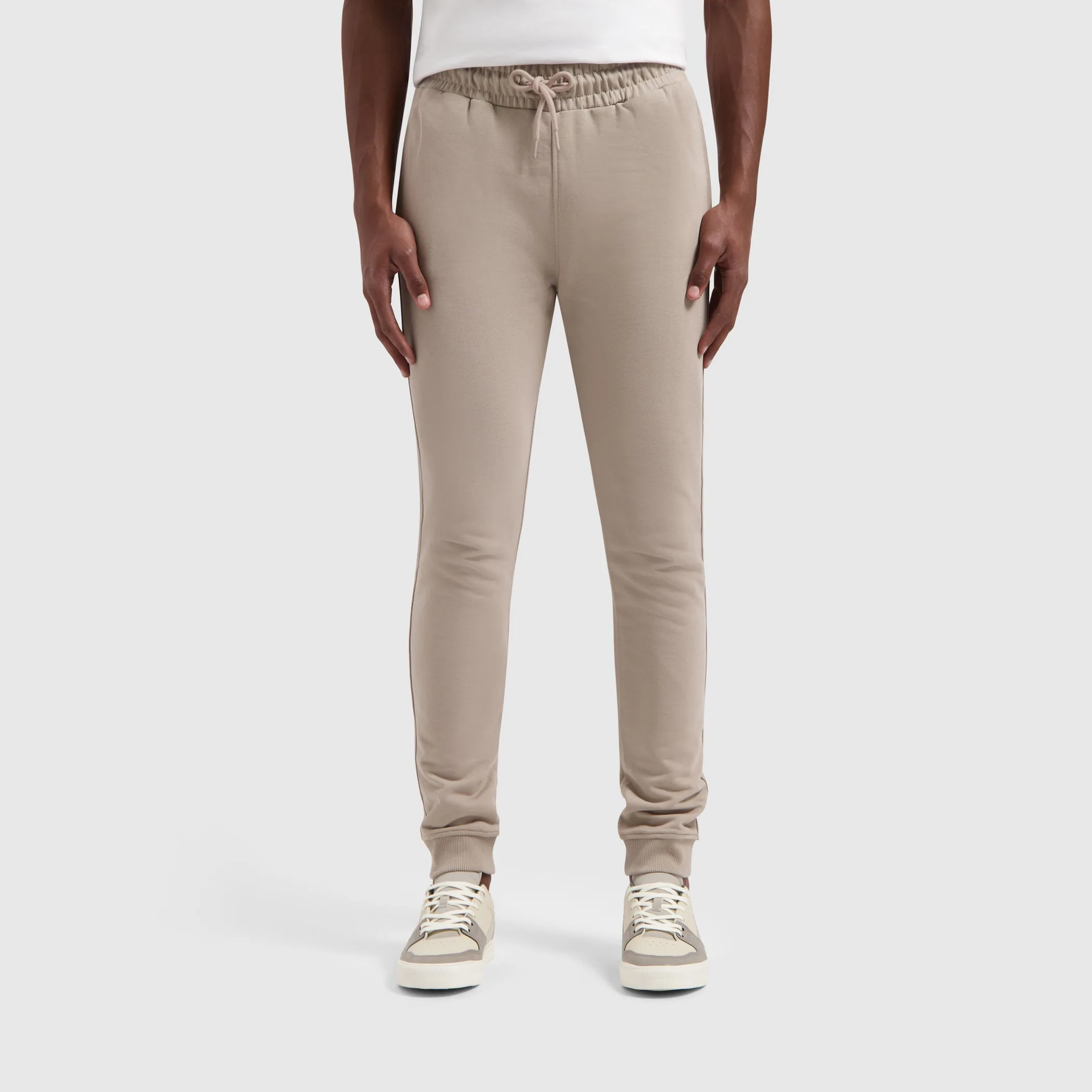 Tonal Logo Sweatpants | Taupe