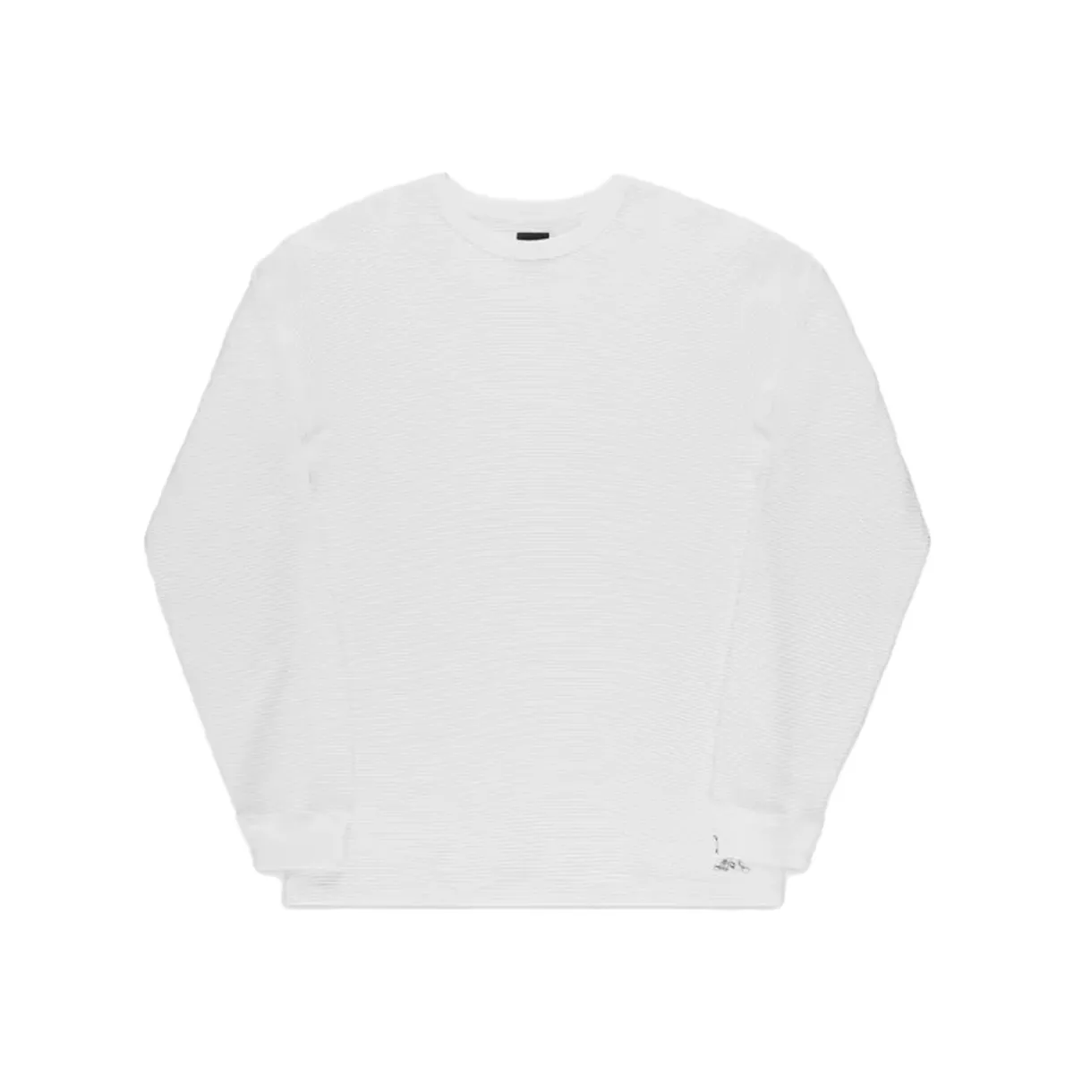 Vans Nick Michel Long Sleeve Thermal Shirt - White