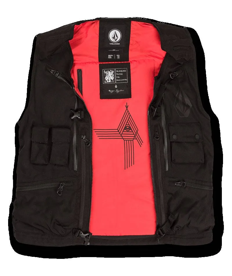 Volcom Iguchi Slack Vest New Black