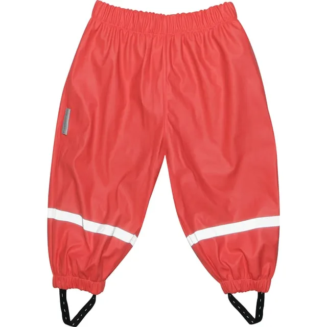 WATERPROOF PANTS RED SMALL