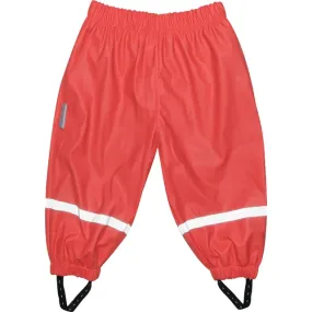 WATERPROOF PANTS RED SMALL