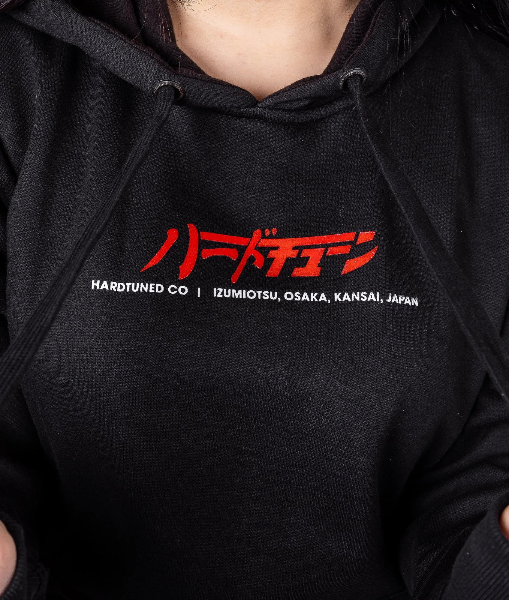 Women's Katakana Hoodie - Black