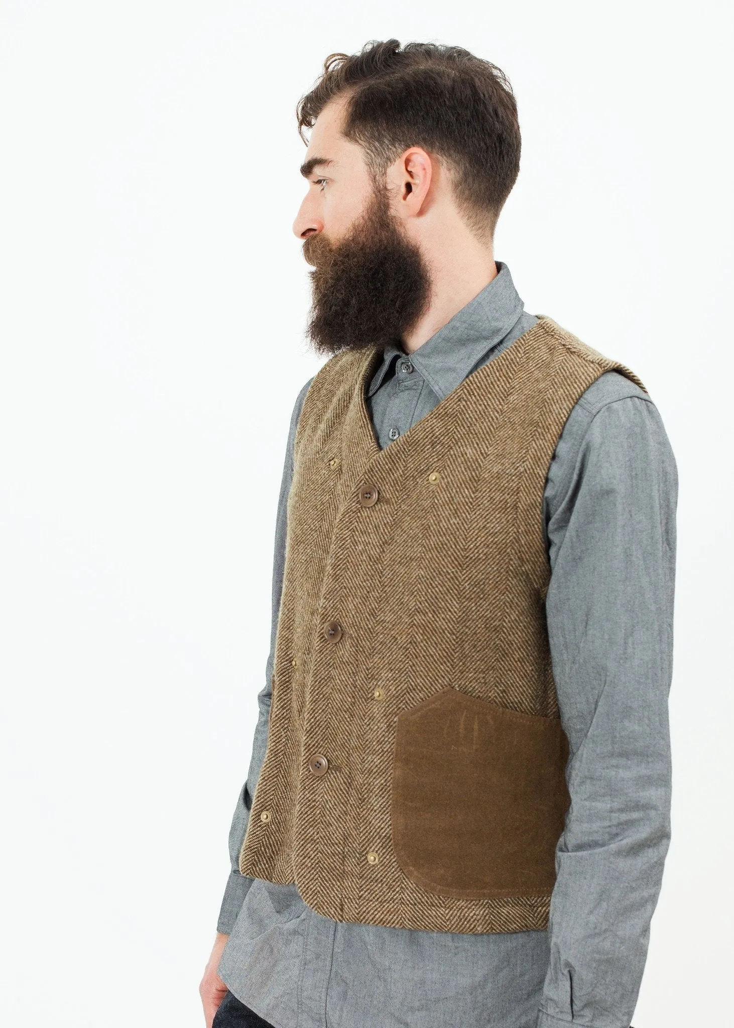 Work Vest in Tan