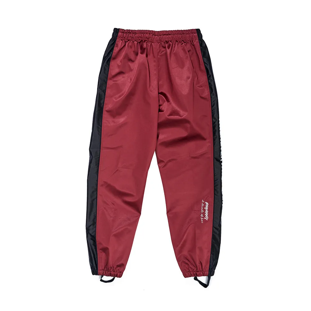 WW SHINE JOGGER PANTS BURGUNDY