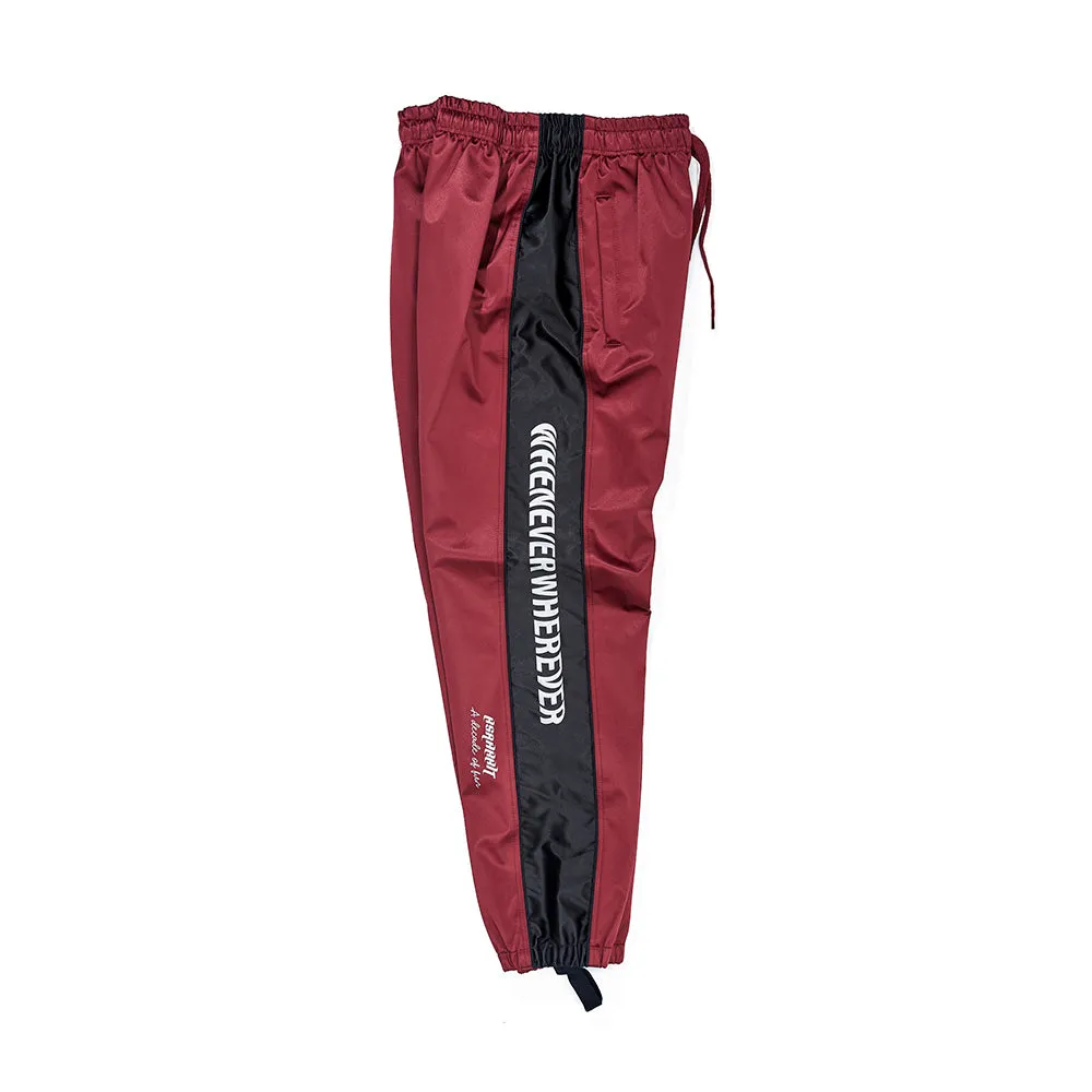 WW SHINE JOGGER PANTS BURGUNDY