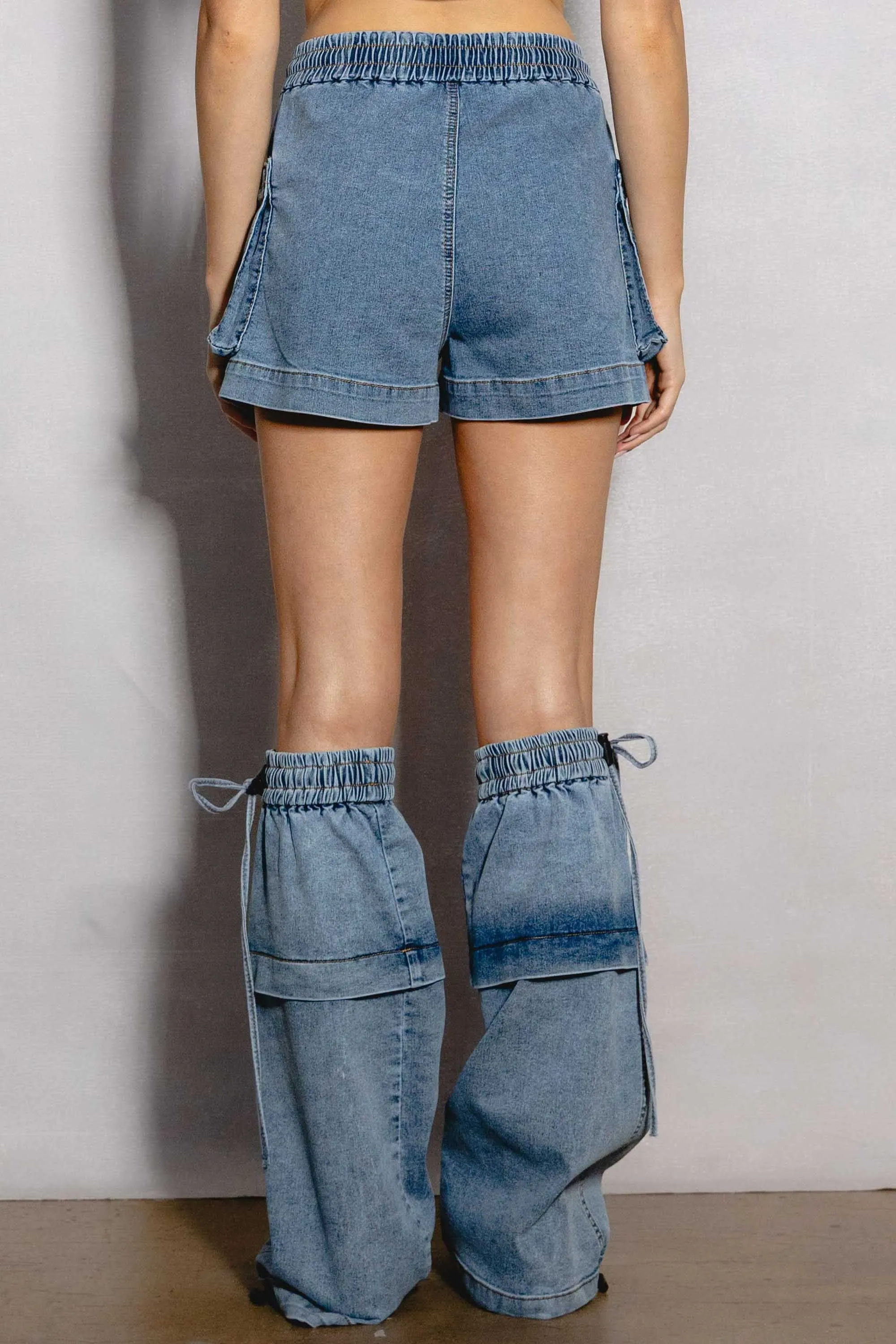 Y2K Denim Leg Warmers