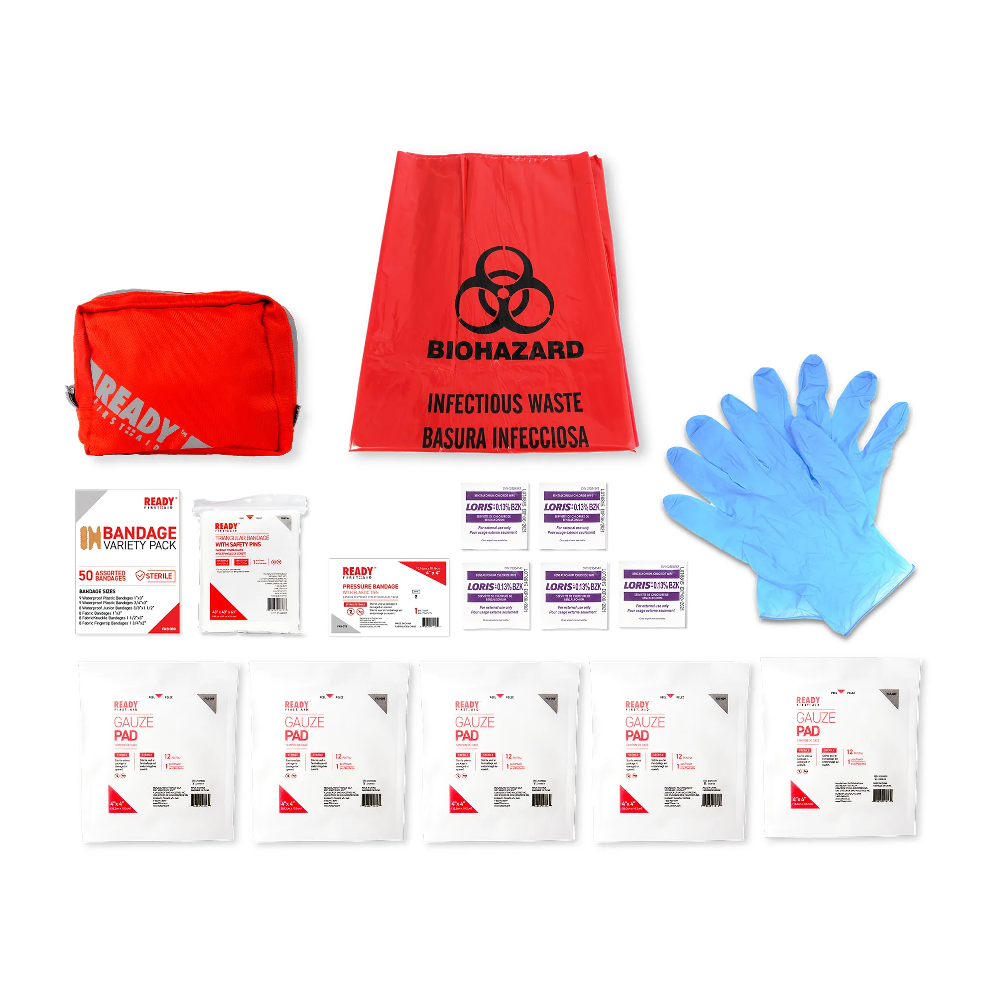 Yukon Personal First Aid Kit with First Aid Bag